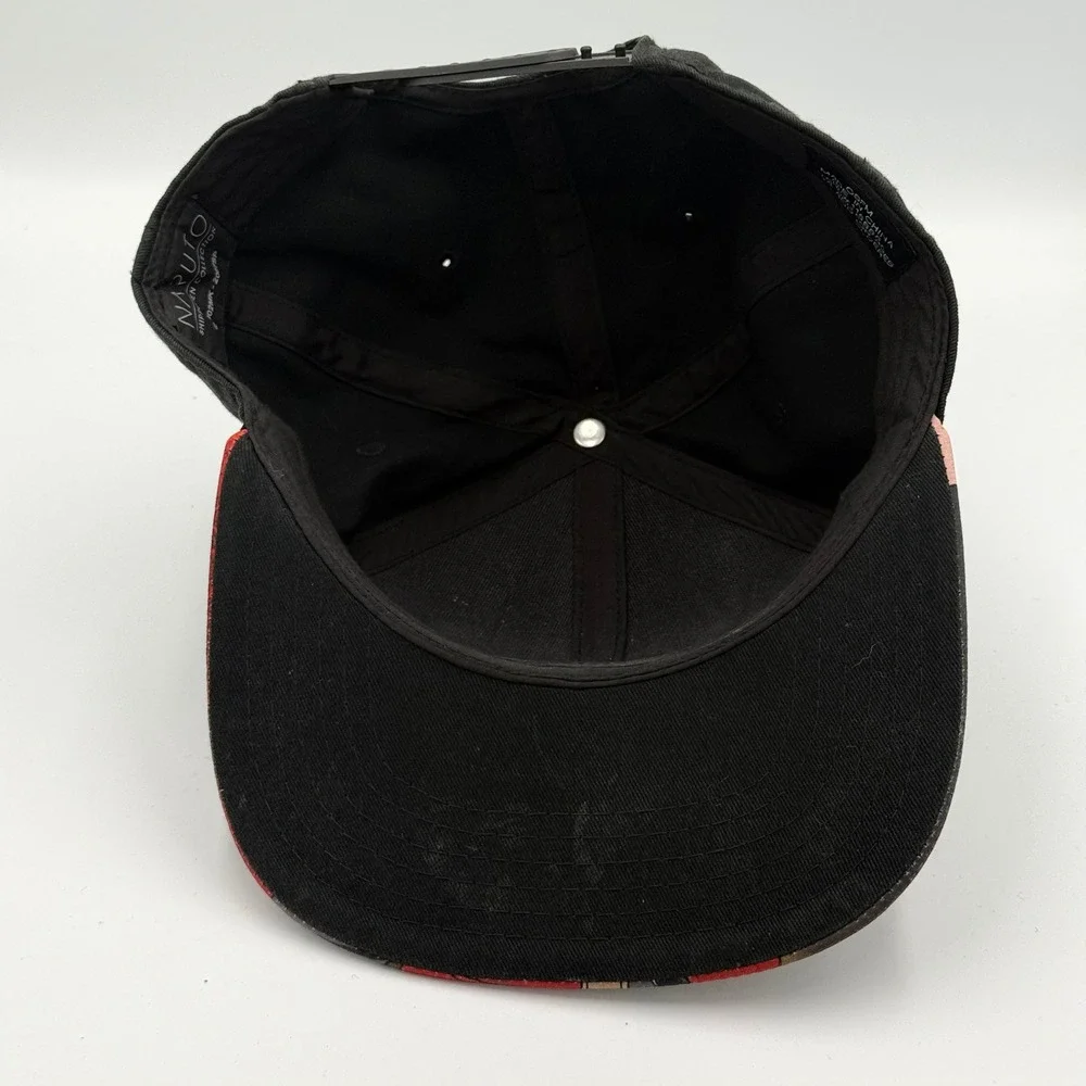 Naruto Shippuden Collection Hat Mens OSFM Black Snapback‎ Anime Manga